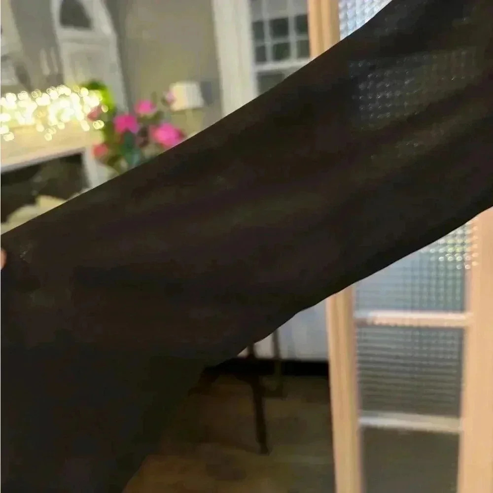 Soft Surroundings women’s black long sleeve dress size large - Picture 2 of 11